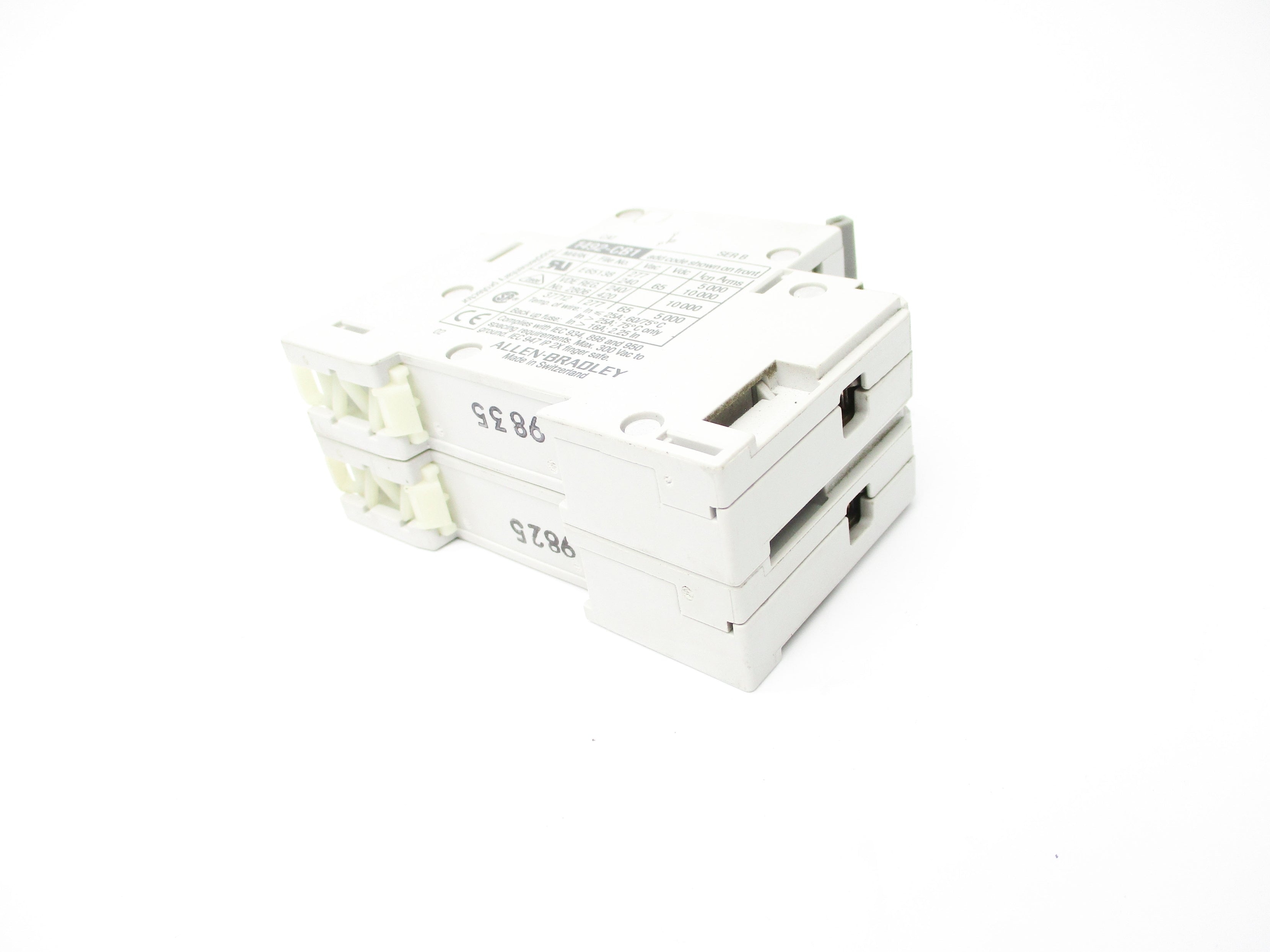 ALLEN BRADLEY 1492-ACBS2G020 SER. B 2A 277VAC NSNP