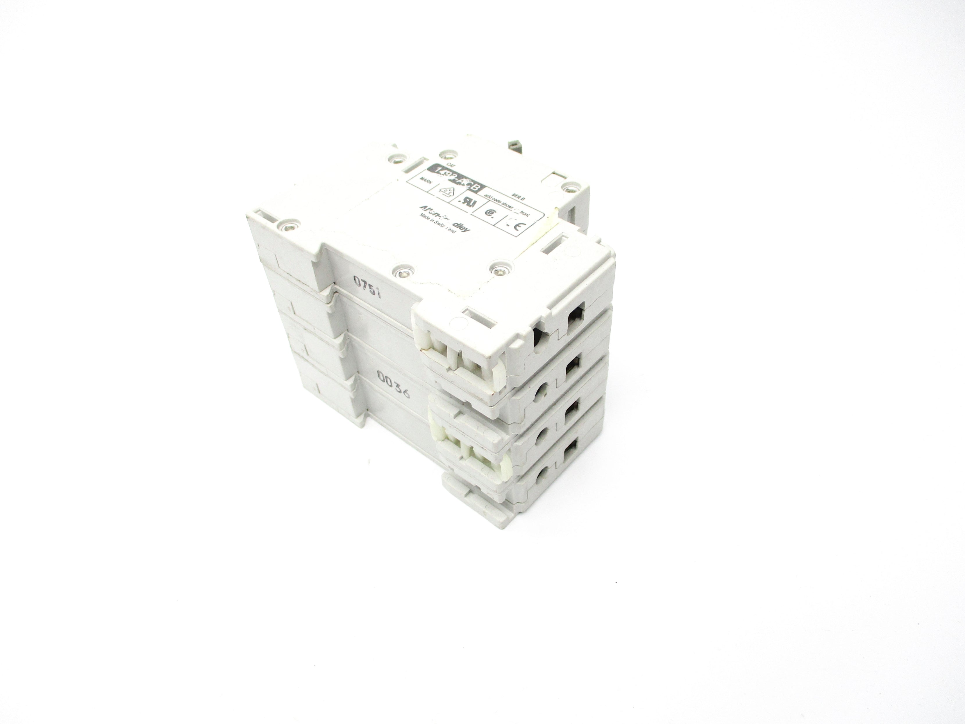 ALLEN BRADLEY 1492-CB3H300 SER. B 30A 480VAC UNMP