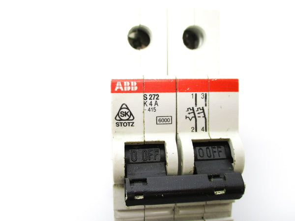 ABB S272-K4 4A 415V UNMP