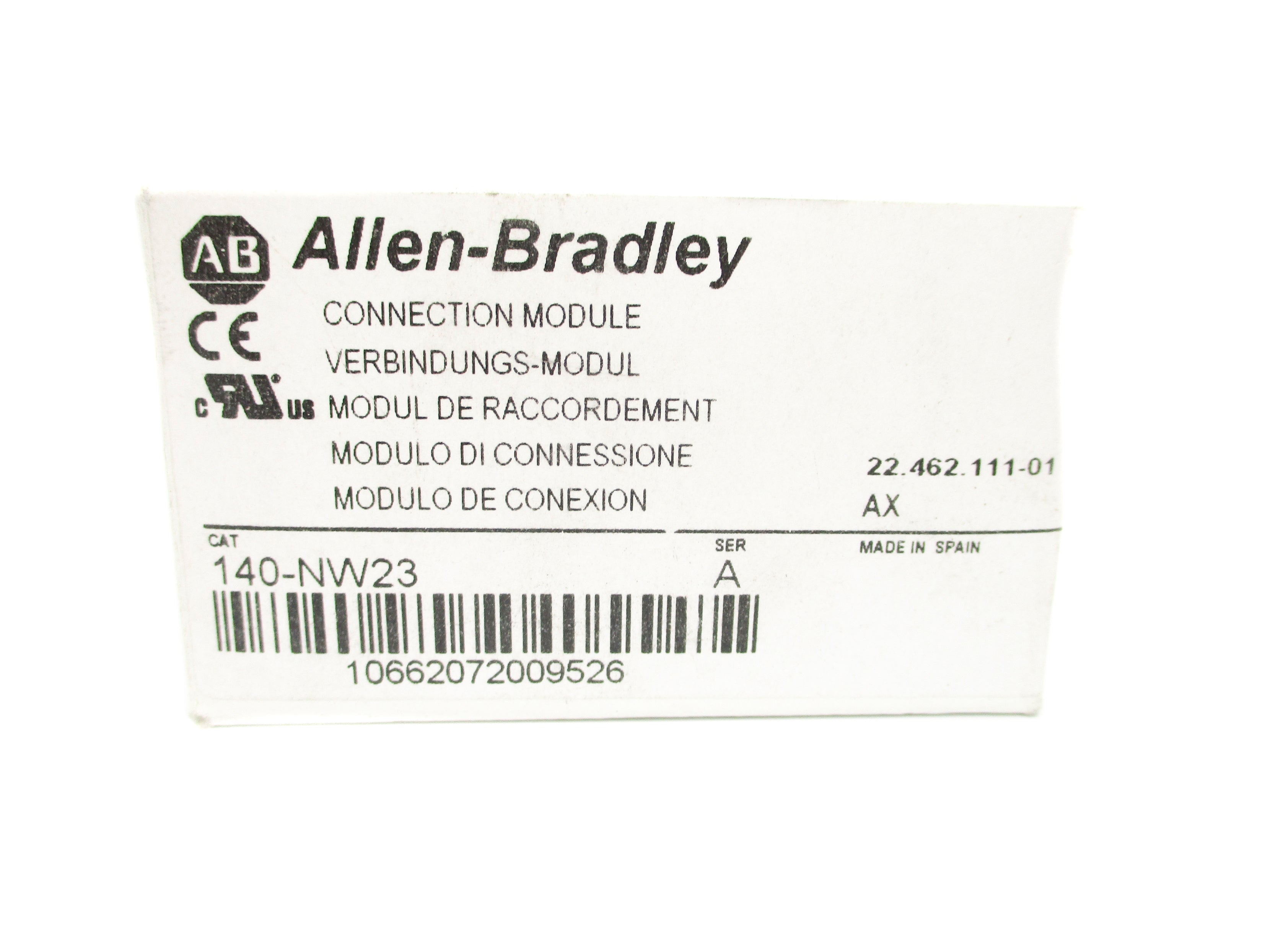 ALLEN BRADLEY 140-NW23 SER. A (WH) NSMP