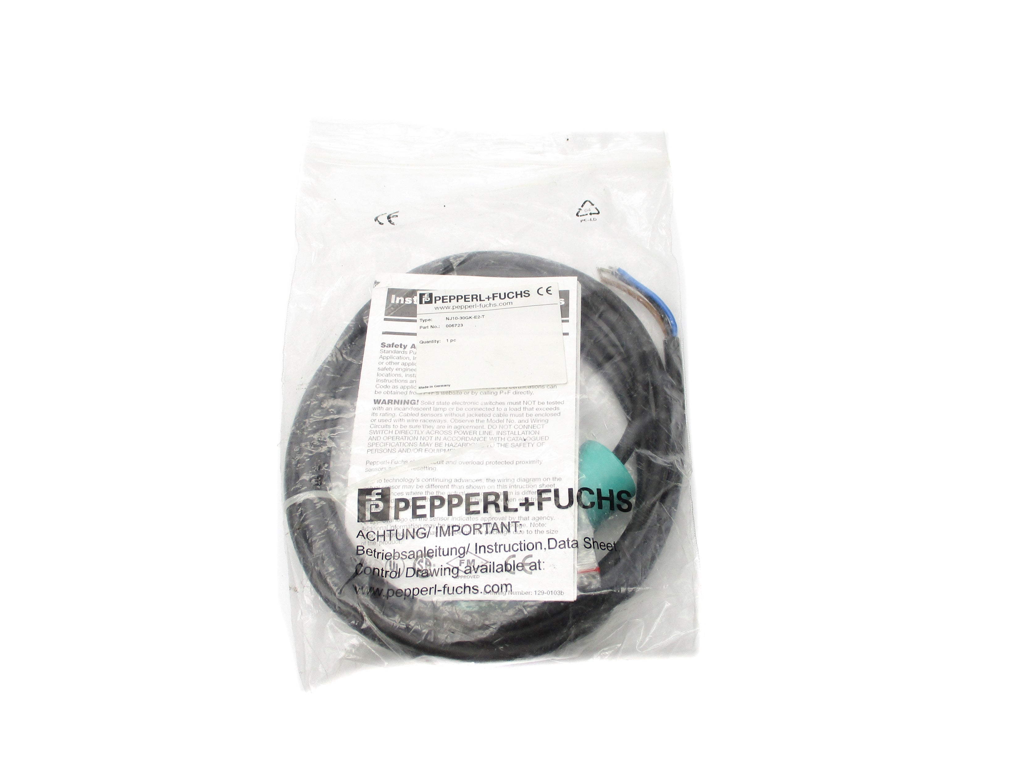 PEPPERL+FUCHS NJ10-30GK-E2-T NSMP