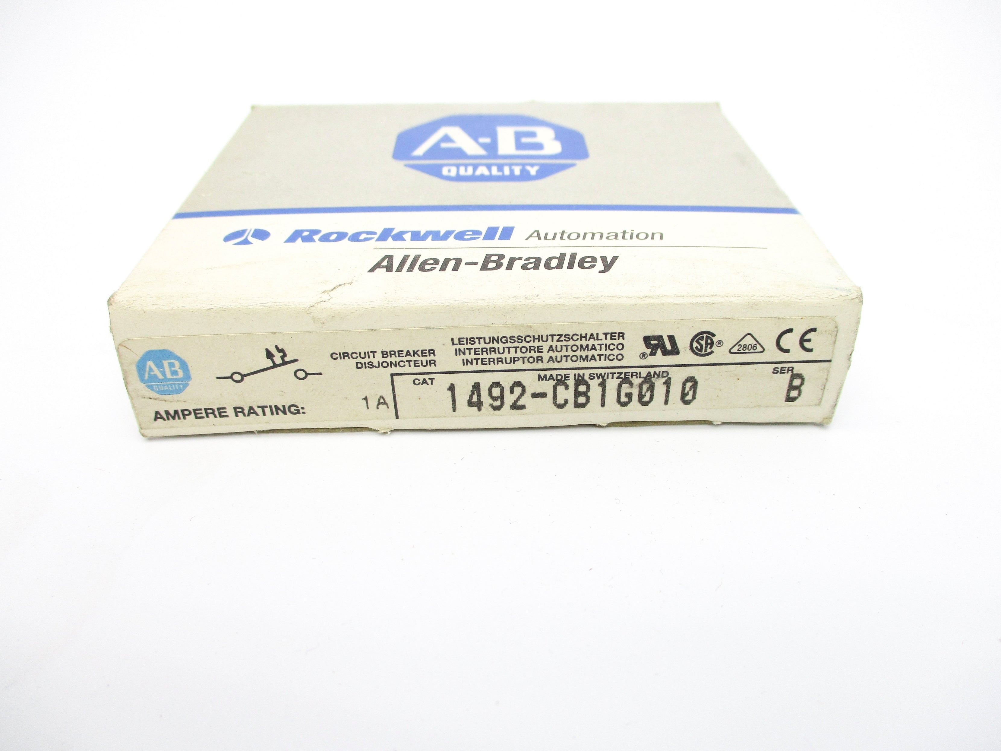ALLEN BRADLEY 1492-CB1G010 SER. B 277VAC 1A NSMP