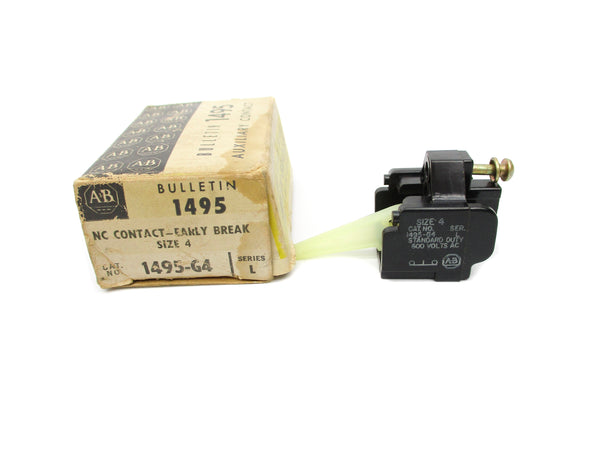 ALLEN BRADLEY 1495-G4 SER. L (BK/YL) NSMP