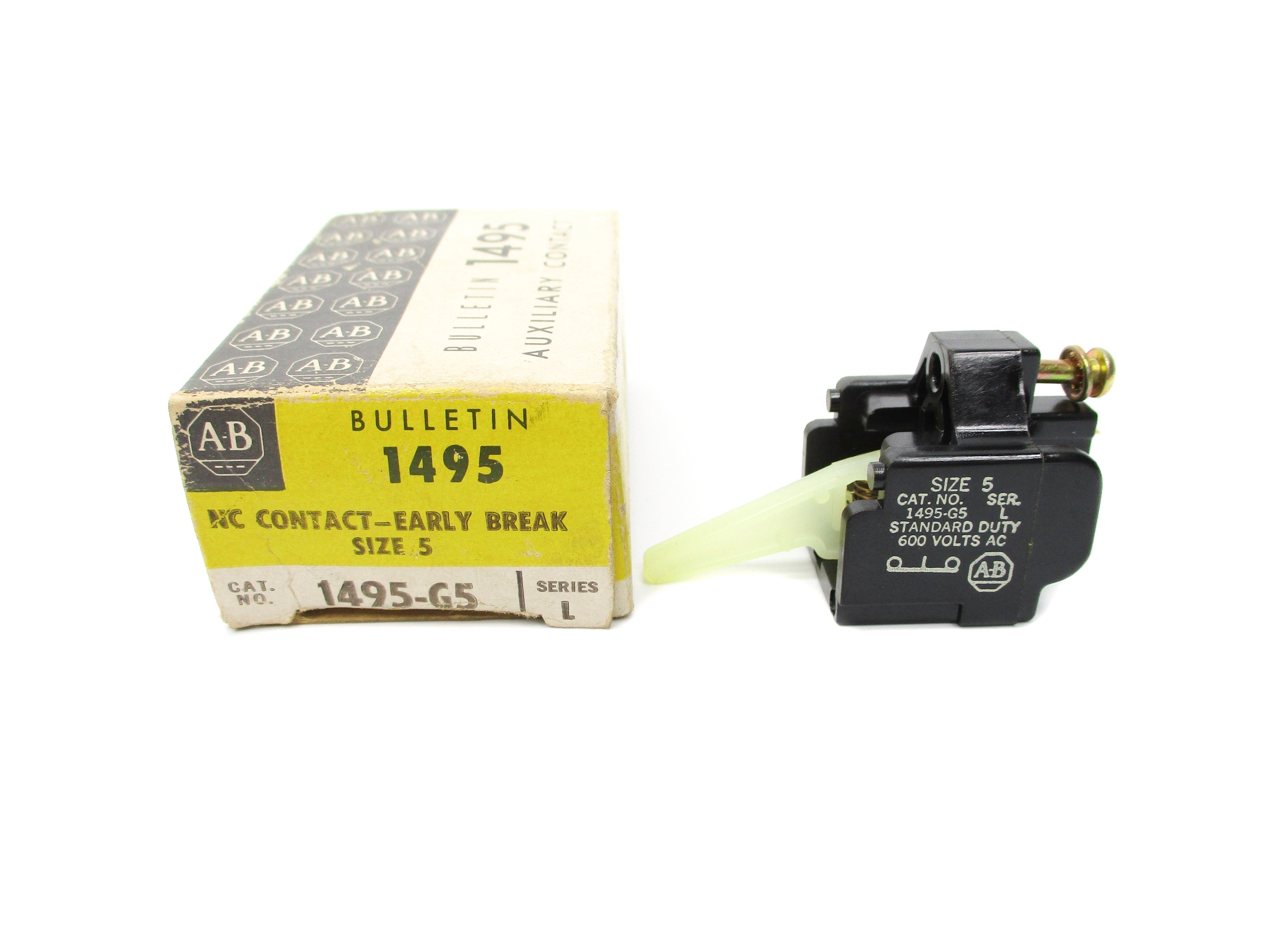 ALLEN BRADLEY 1495-G5 SER. L 600VAC (BK/YL) NSMP