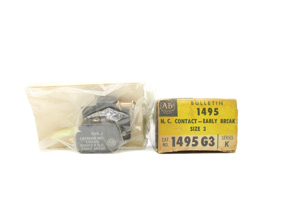 ALLEN BRADLEY 1495-G3 SER. K (BK/YL) NSMP