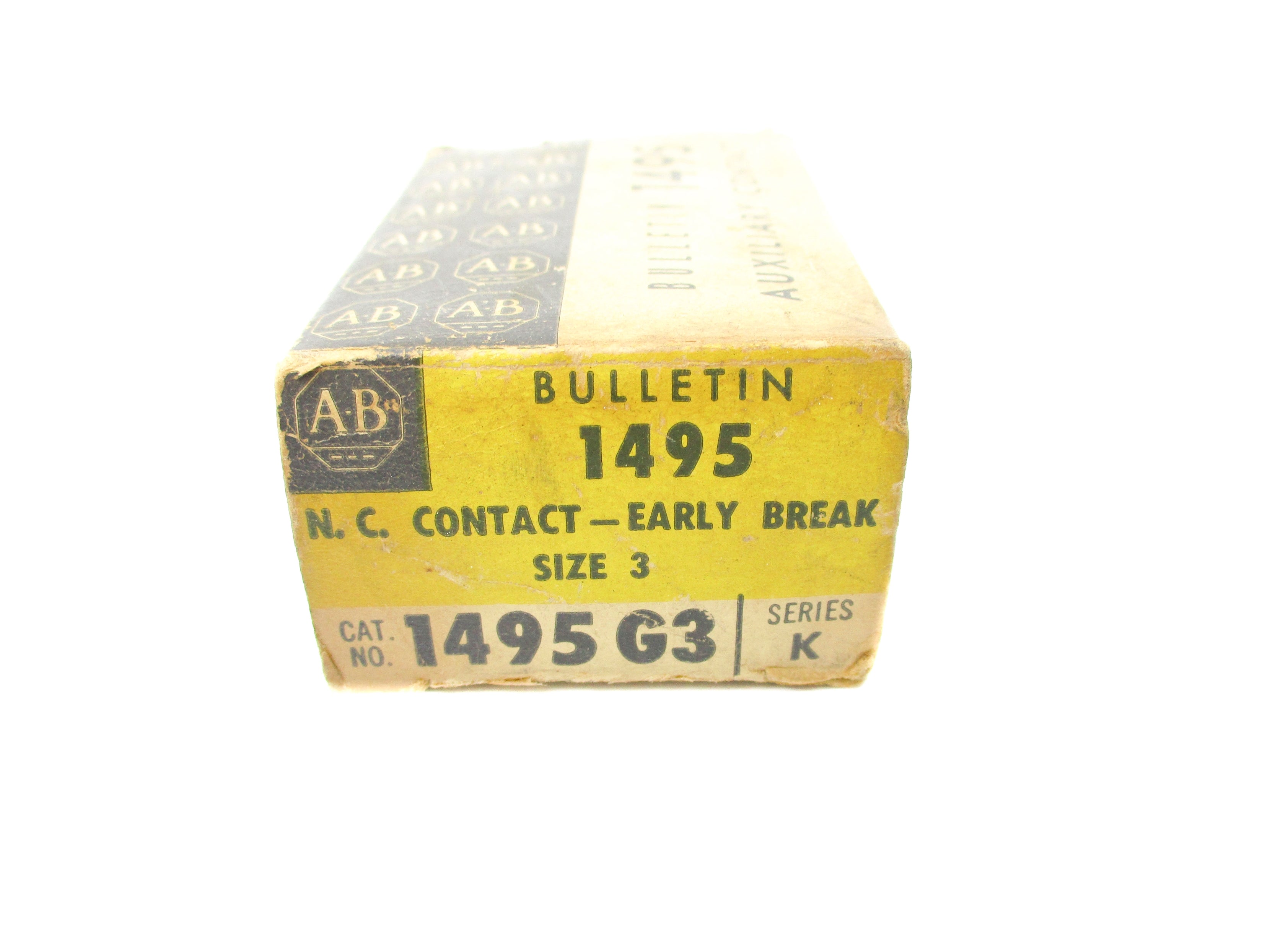 ALLEN BRADLEY 1495-G3 SER. K (BK/YL) NSMP