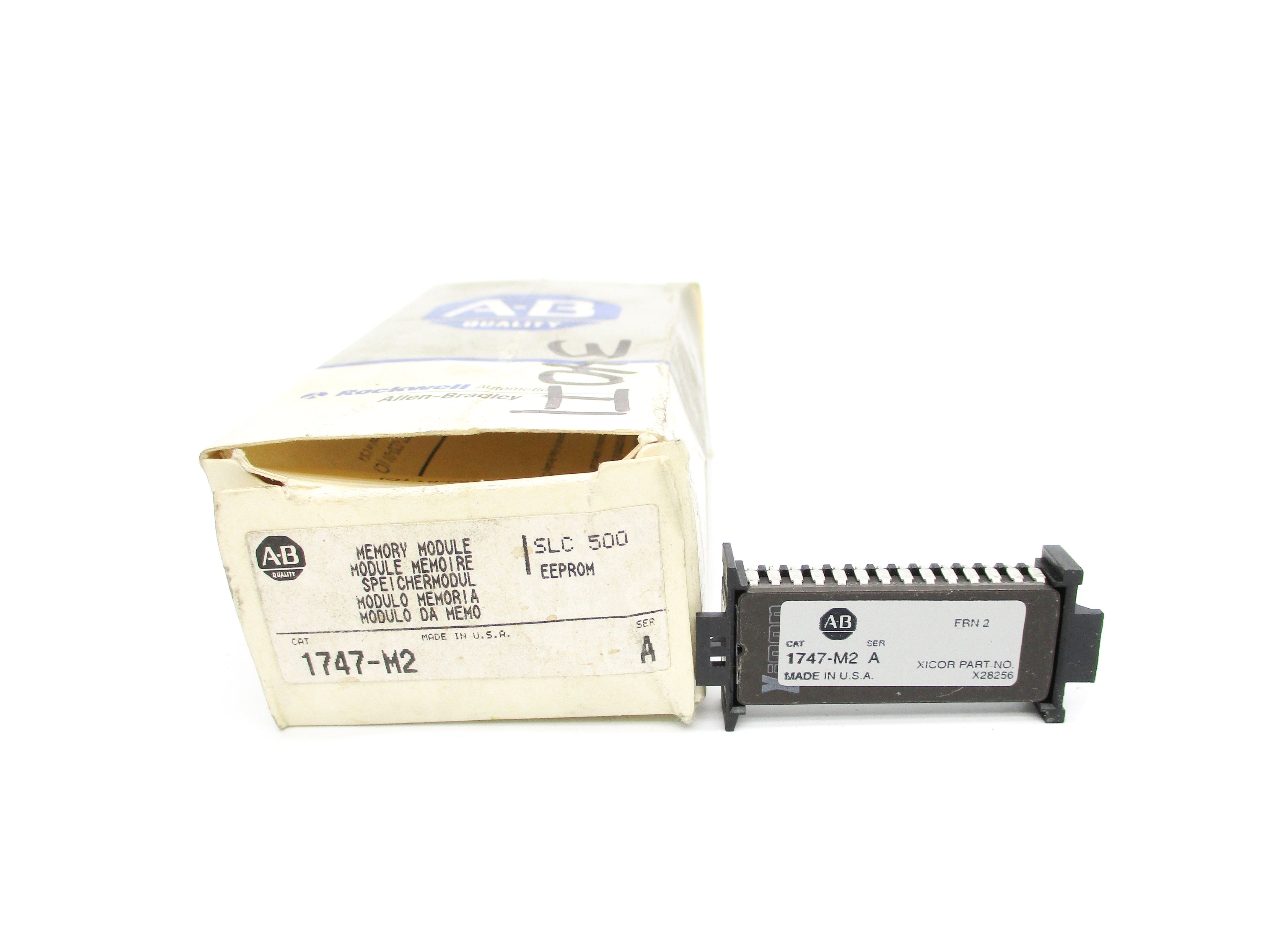 ALLEN BRADLEY 1747-M2 SER. A F/W 2 (GY/BL) NSMP