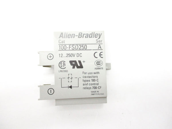 ALLEN BRADLEY 100-FSD250 SER. A 12-250VDC NSNP