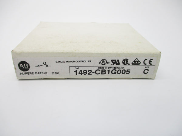 ALLEN BRADLEY 1492-CB1G005 SER. C 0.5A 277V NSMP