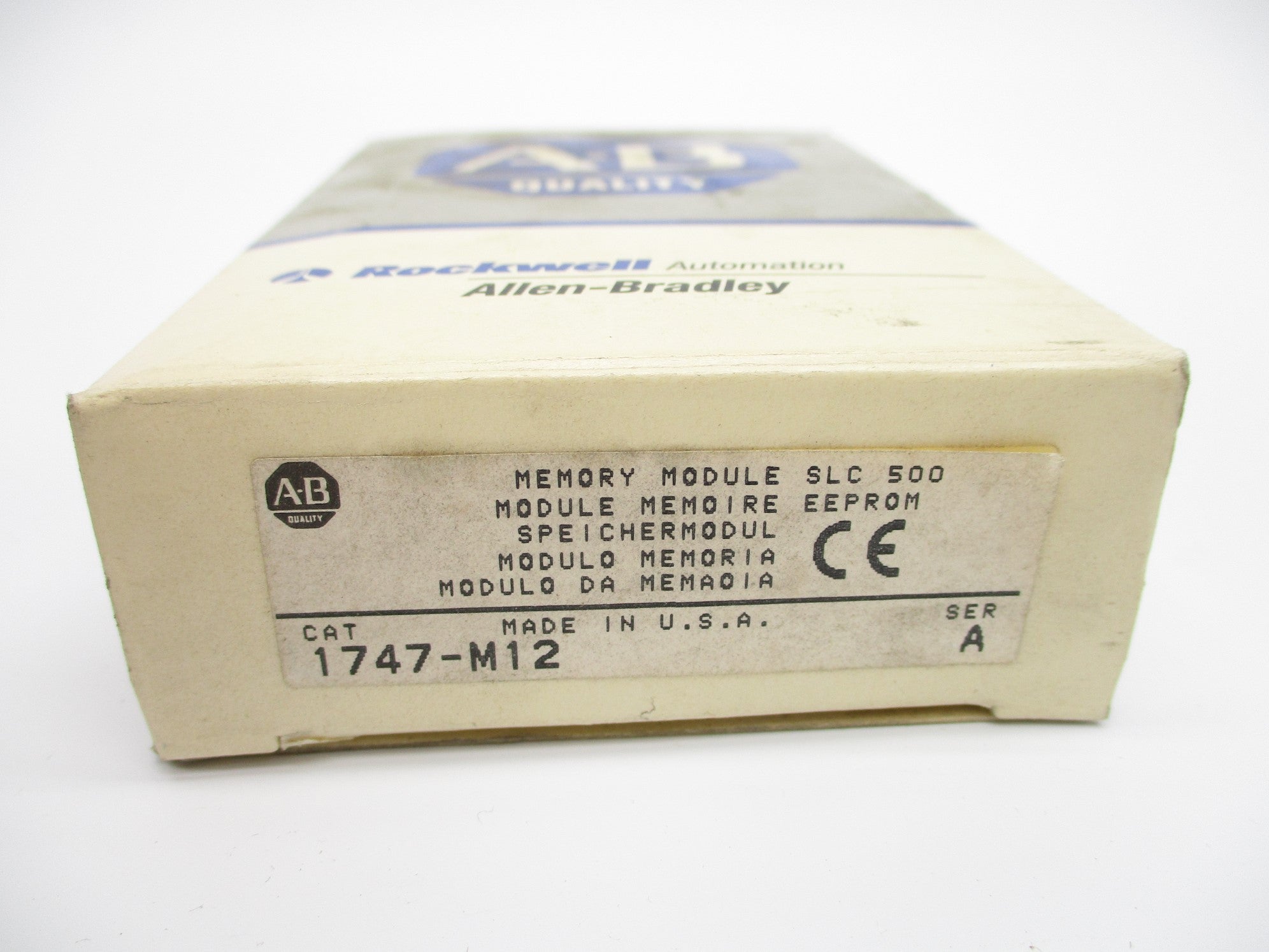 ALLEN BRADLEY 1747-M12 SER. A (GY/BL) NSMP