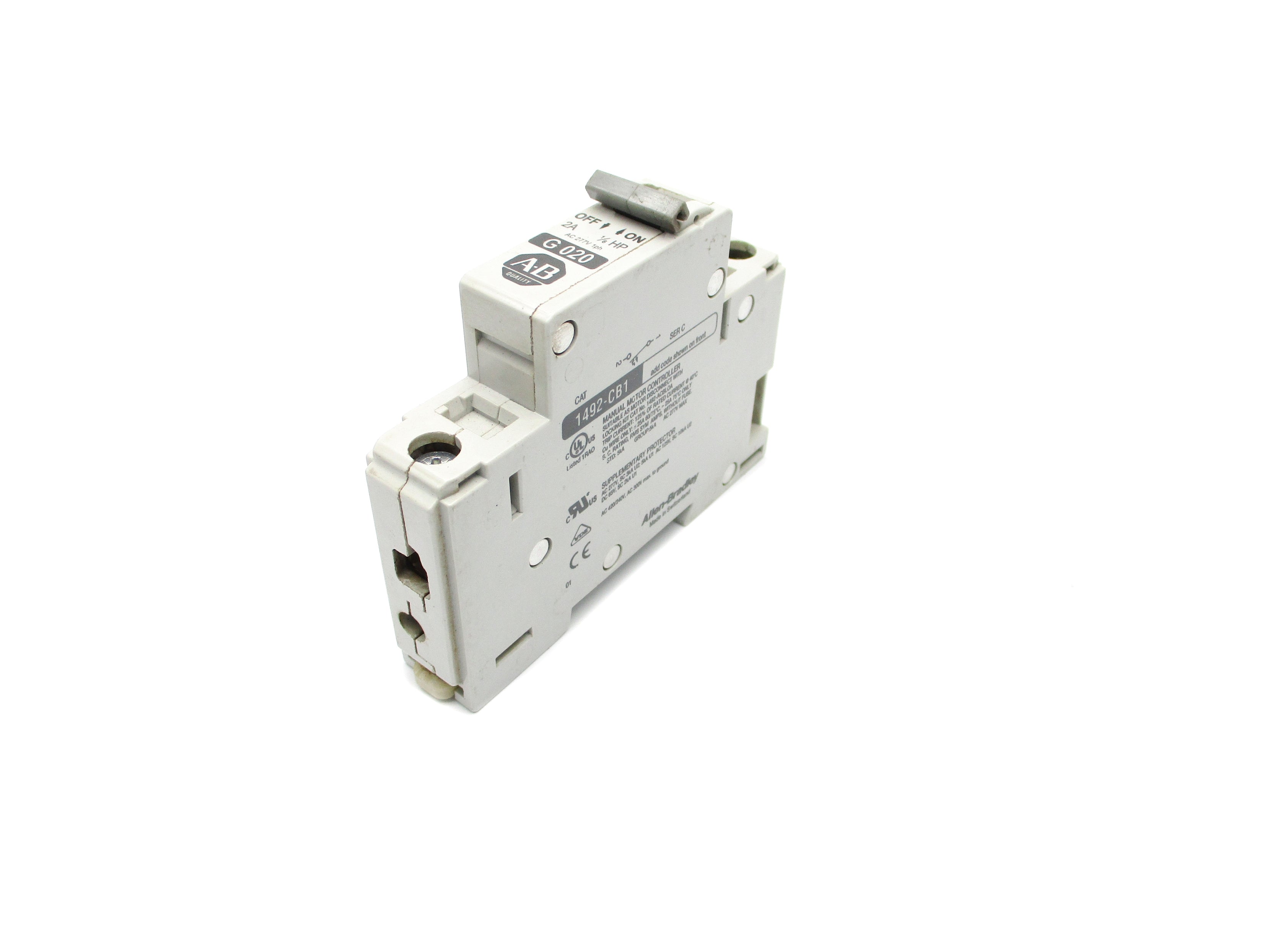 ALLEN BRADLEY 1492-CB1G020 SER. C 277V 2A NSNP
