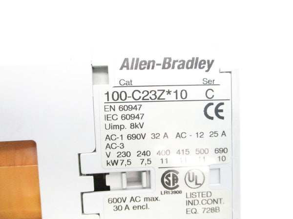 ALLEN BRADLEY 100-C23ZJ10 SER. C 24VDC 23A NSNP