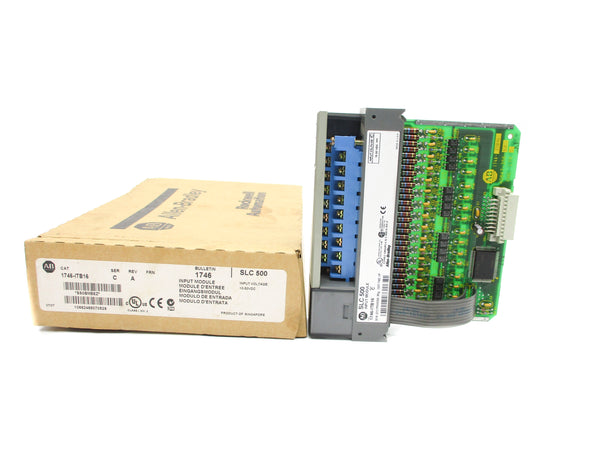 ALLEN BRADLEY 1746-ITB16 SER. C 10-30VDC NSMP