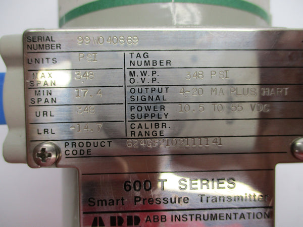 ABB 624GF2102111141 348PSI (AS PICTURED) NSNP