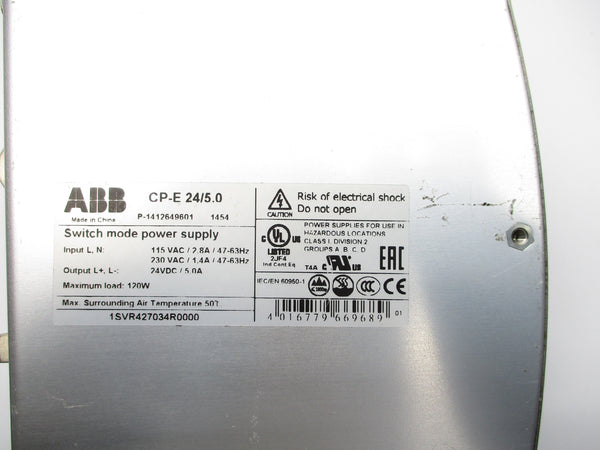 ABB 1SVR427034R0000 CP-E24/5.0 UNMP