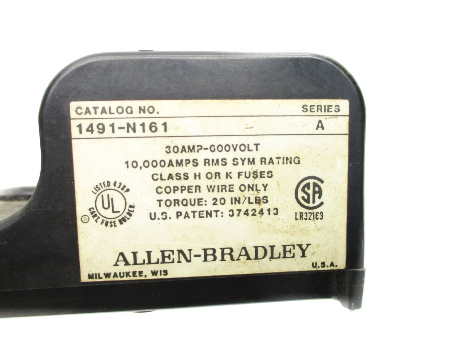ALLEN BRADLEY 1491-N161 SER. A UNMP