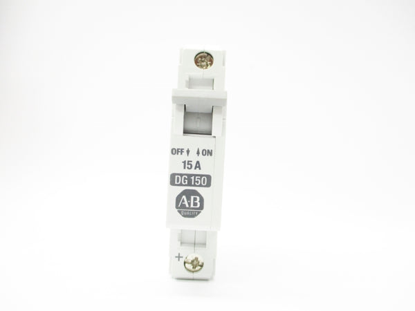 ALLEN BRADLEY 1492-CB1DG150 SER. B 15A 120VDC NSMP