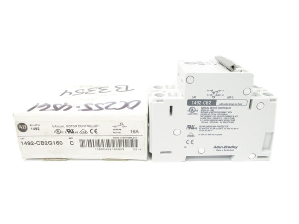ALLEN BRADLEY 1492-CB2G160 SER. C 16A 277VAC NSMP