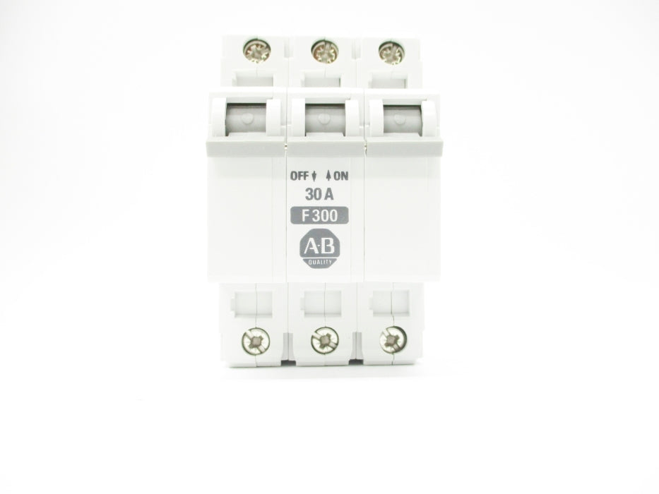 ALLEN BRADLEY 1492-CB3F300 SER. B 30A 480VAC NSMP