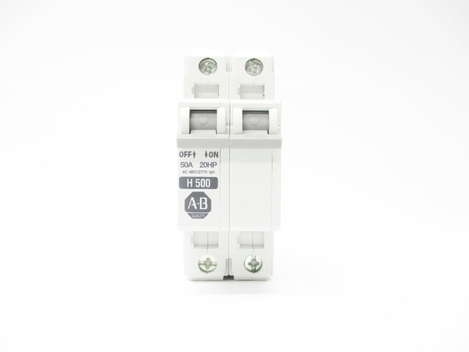 ALLEN BRADLEY 1492-CB2H500 SER. C 50A 277VAC NSMP