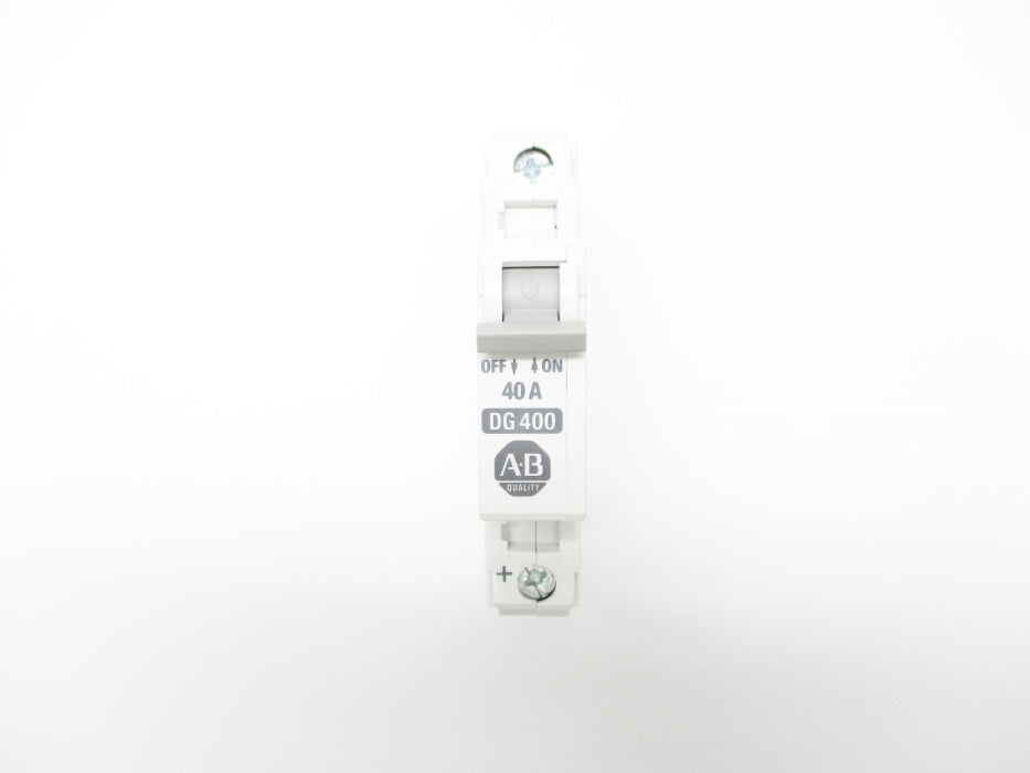 ALLEN BRADLEY 1492-CB1DG400 SER. B 40A 120VDC NSNP