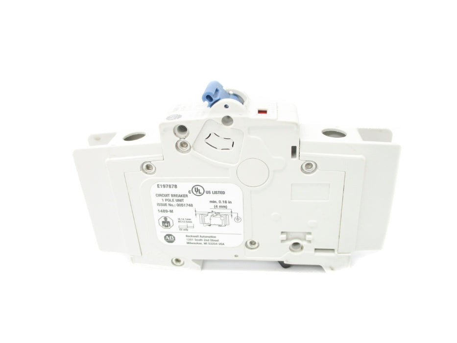 ALLEN BRADLEY 1489-M1C070 SER. D 7A 277V NSNP