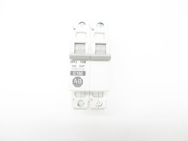 ALLEN BRADLEY 1492-CB2G160 SER. C 16A 277VAC NSMP