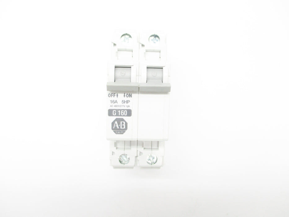ALLEN BRADLEY 1492-CB2G160 SER. C 16A 277VAC NSMP