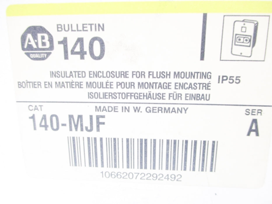 ALLEN BRADLEY 140-MJF SER. A (YL/WH) NSMP