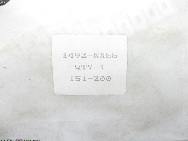 ALLEN BRADLEY 1492-NX55 NSMP