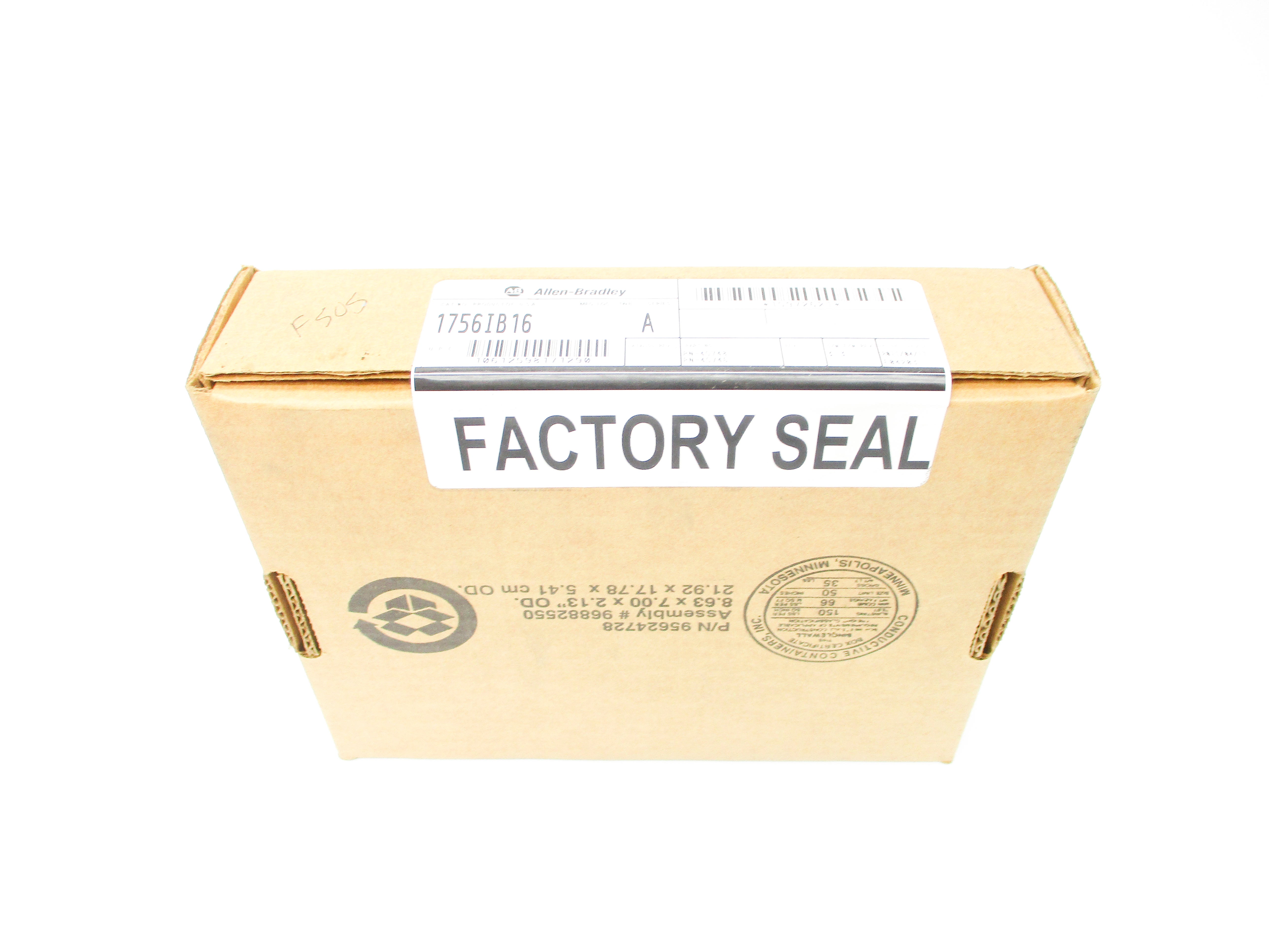 ALLEN BRADLEY 1756-IB16 SER. A F/W 3.3 DATE: 2011 NSFS