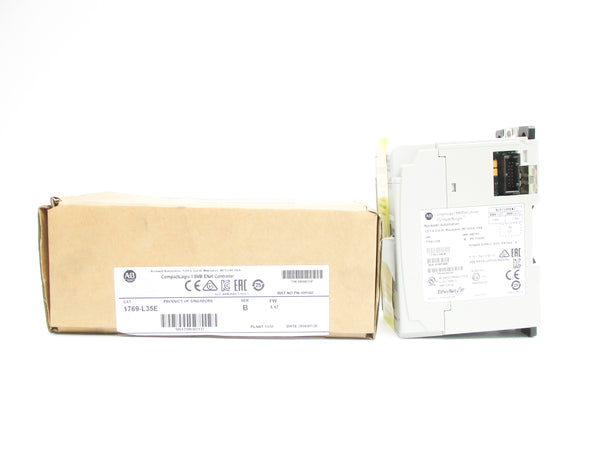 ALLEN BRADLEY 1769-L35E SER. B F/W 1.17 24VDC 0.66A NSMP