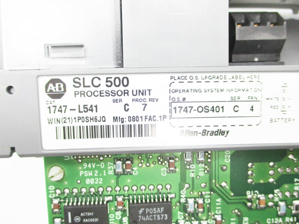 ALLEN BRADLEY 1747-L541 SER. C F/W 4 24VDC REV. 7 NSNP