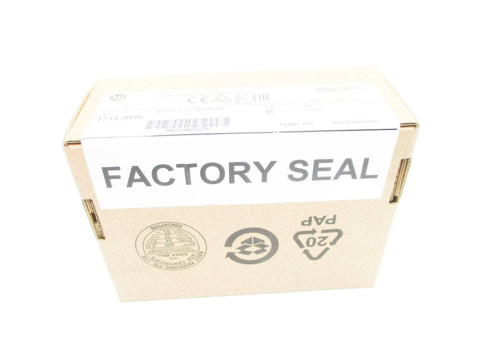 ALLEN BRADLEY 1734-ADN SER. B F/W 3.005 DATE: 2016 NSFS