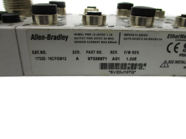 ALLEN BRADLEY 1732E-16CFGM12 SER. A F/W 1.005 UNMP