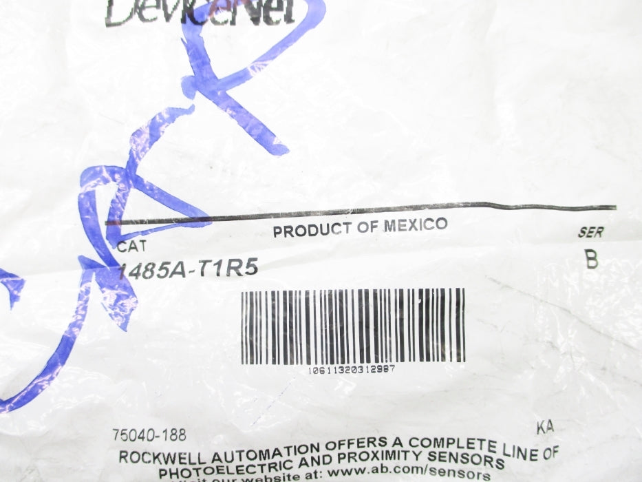 ALLEN BRADLEY 1485A-T1R5 SER. B NSMP