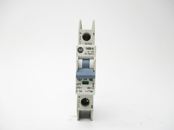 ALLEN BRADLEY 1489-A1C050 SER. A 5A 277V UNMP