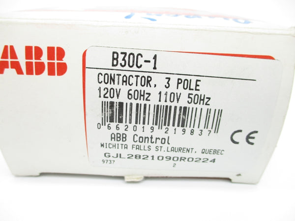 ABB B30C-1 120V NSMP