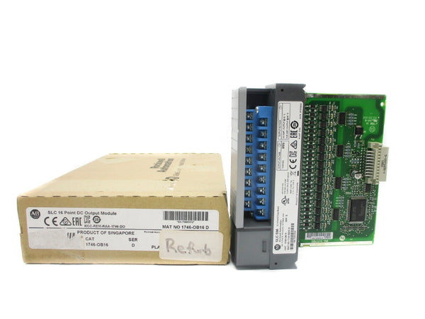 ALLEN BRADLEY 1746-OB16 SER. D REMAN