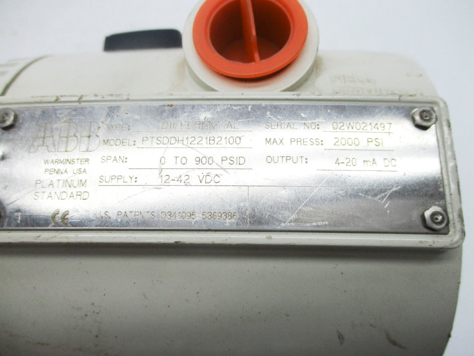 ABB PTSDDH1221B2100 12-42VDC 0-900PSI (AS PICTURED) NSNP