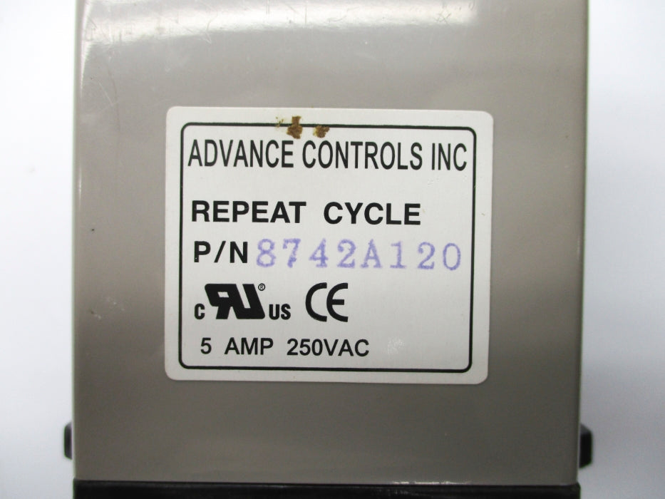 ADVANCE CONTROLS 8742A120 5A 250VAC UNMP