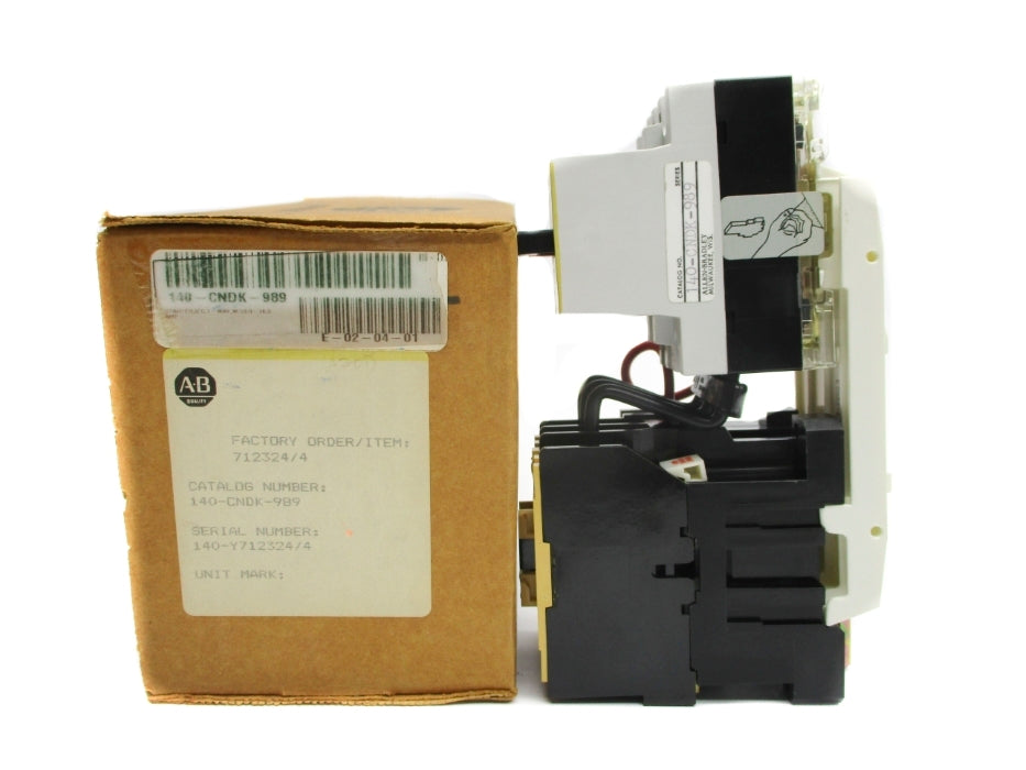 ALLEN BRADLEY 140-CNDK-989 (BR/YL) NSMP