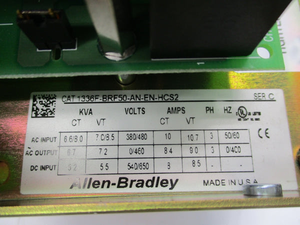 ALLEN BRADLEY 1336F-BRF50-AN-EN-HCS2 SER. C NUPI