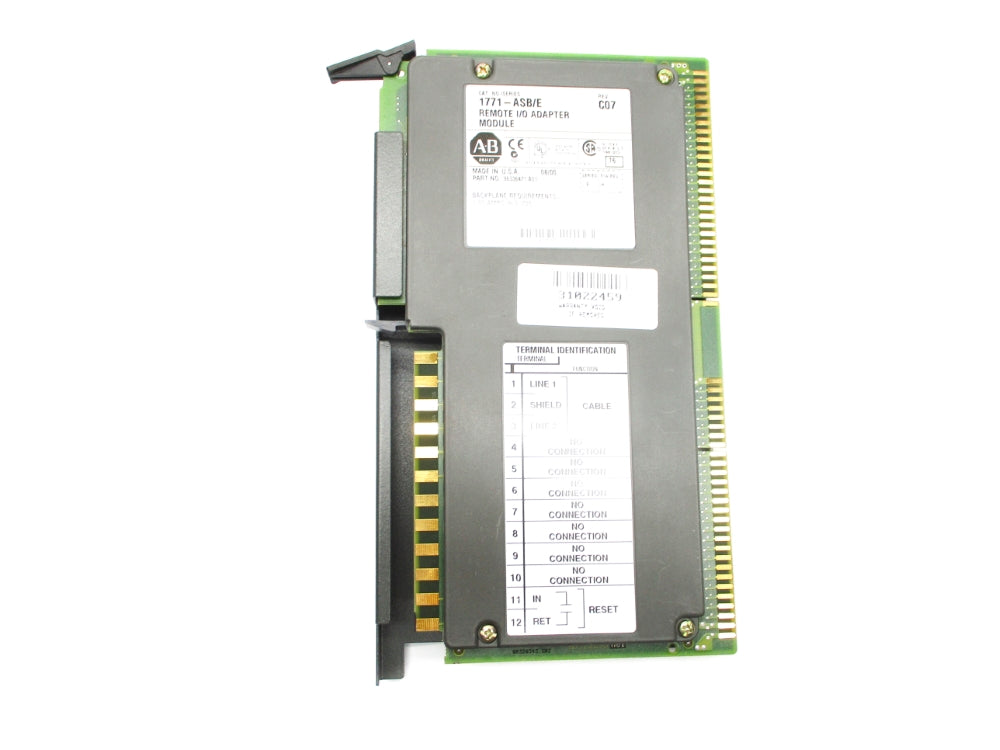 ALLEN BRADLEY 1771-ASB SER. E F/W H REV. C07 NUPI