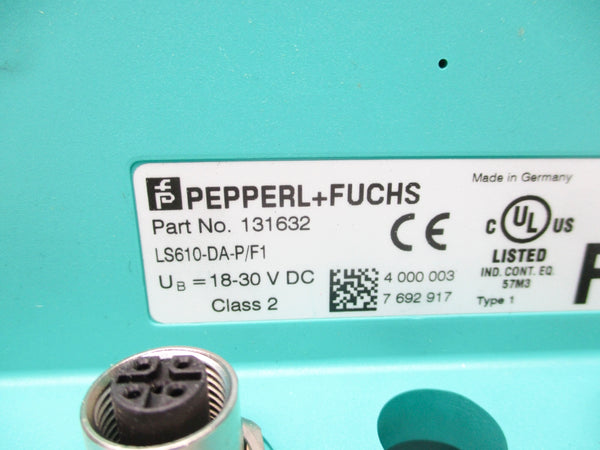 PEPPERL+FUCHS LS610-DA-P/F1 131632 NSNP