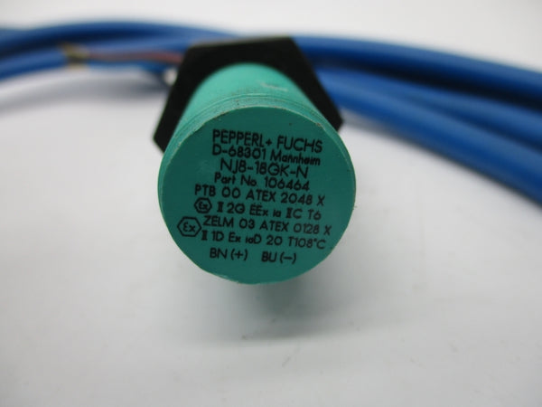 PEPPERL+FUCHS NJ8-18GK-N 106464 NSNP
