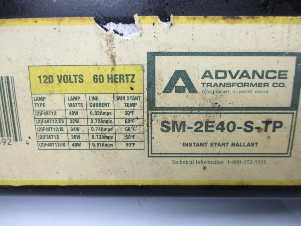 ADVANCE SM-2E40-S-TP UNMP