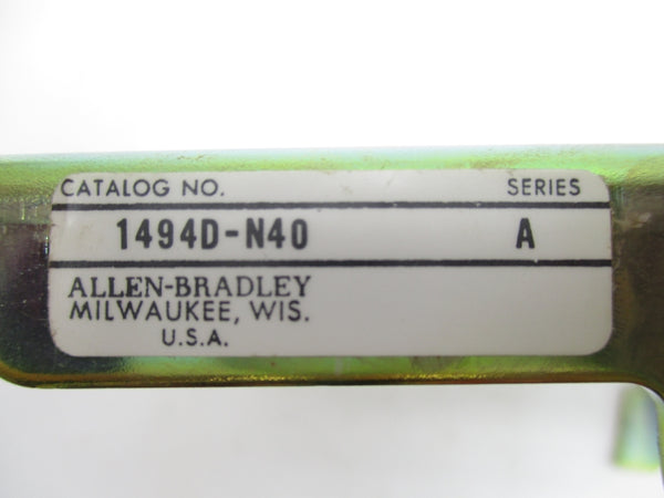 ALLEN BRADLEY 1494D-N40 SER. A NSNP