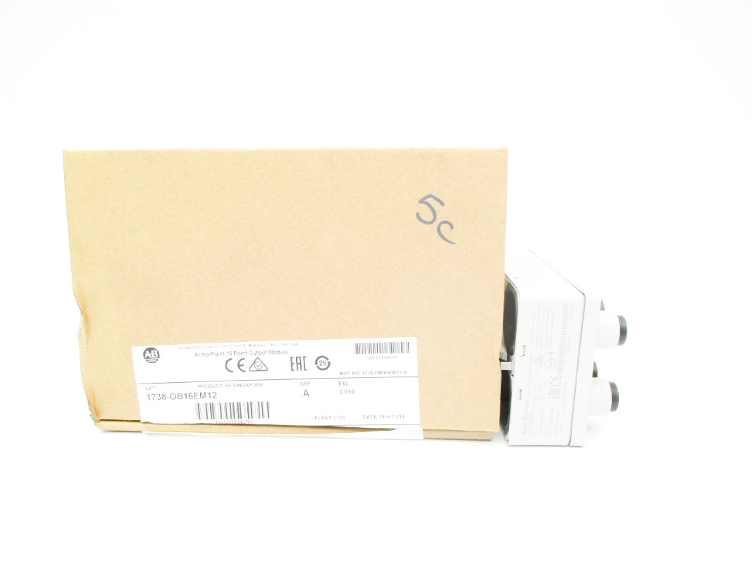 ALLEN BRADLEY 1738-OB16EM12 SER. A F/W 3.010 NSMP