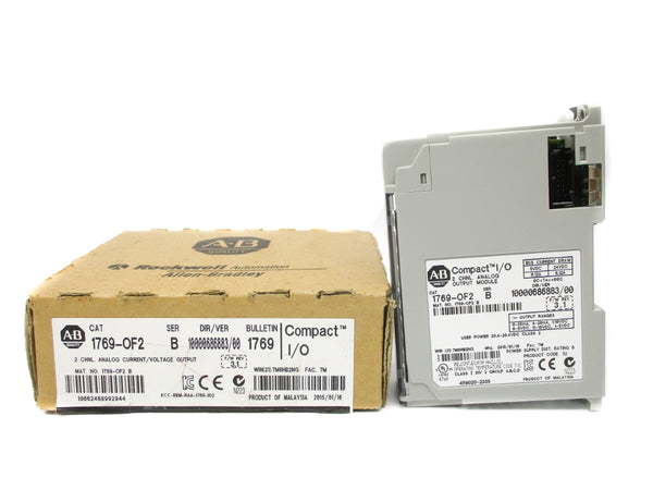 ALLEN BRADLEY 1769-OF2 SER. B F/W 3.1 24VDC 0.12A NSMP
